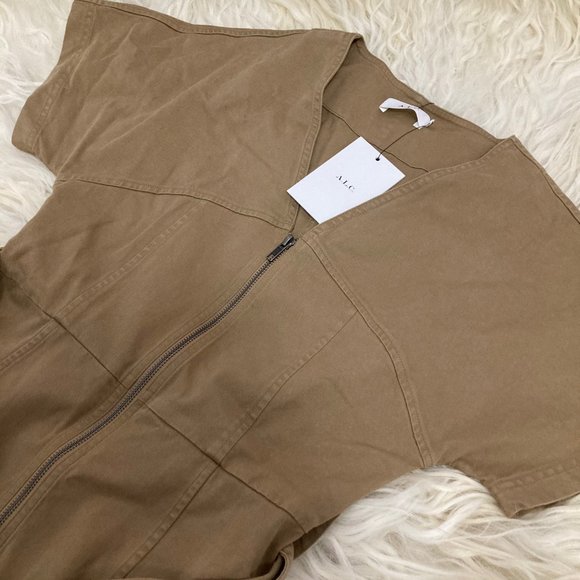 A.L.C. V-Neck Mini Dress - Picture 9 of 12